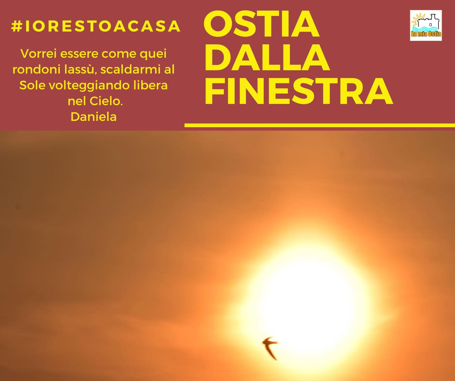 Ostia dalla finestra: mese di aprile